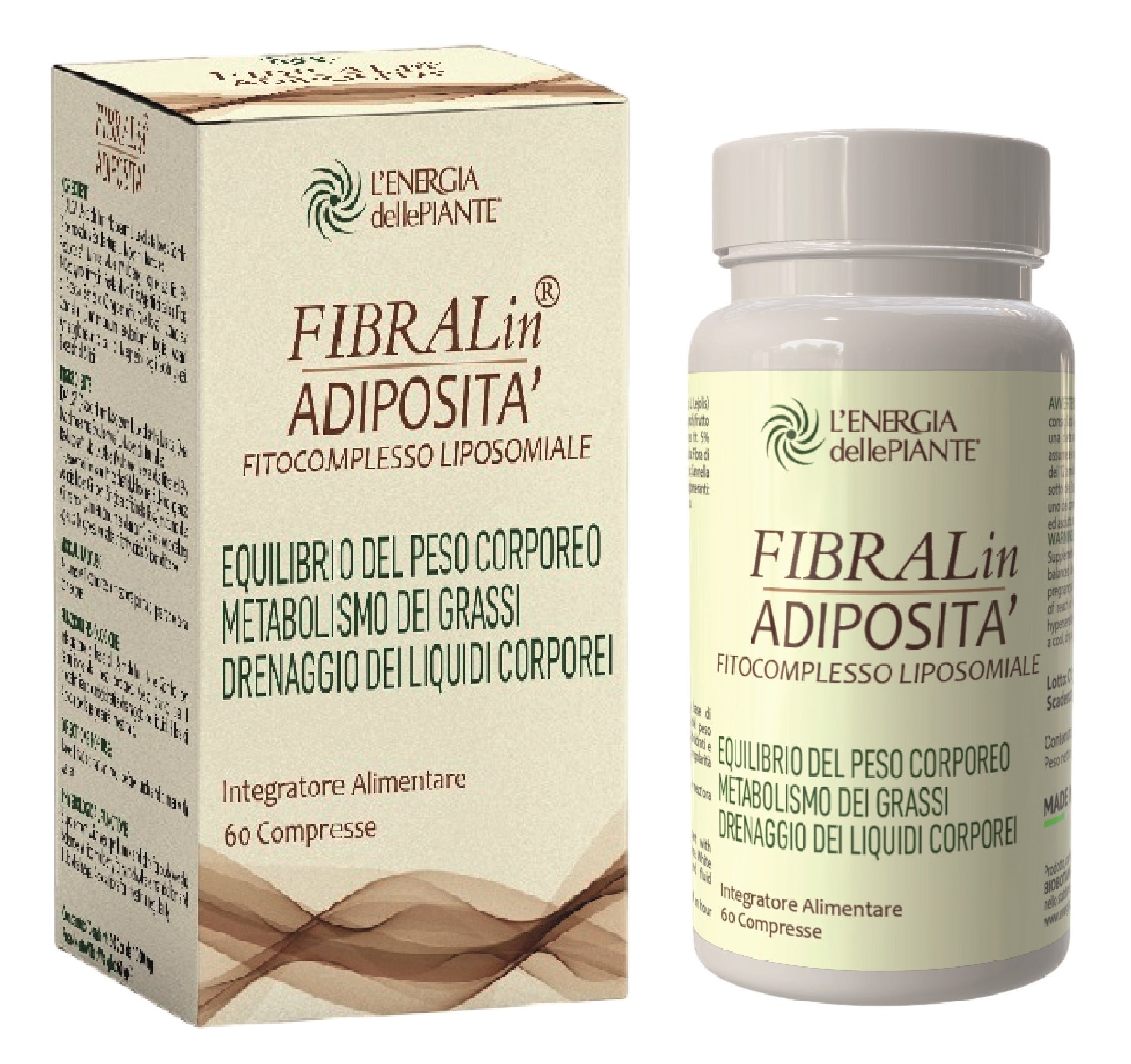 FIBRALIN® ADIPOSITA' INNOVATIVO FITCOMPLESSO LIPOSOMIALE BREVETTATO PER LA GESTIONE DEL PESO