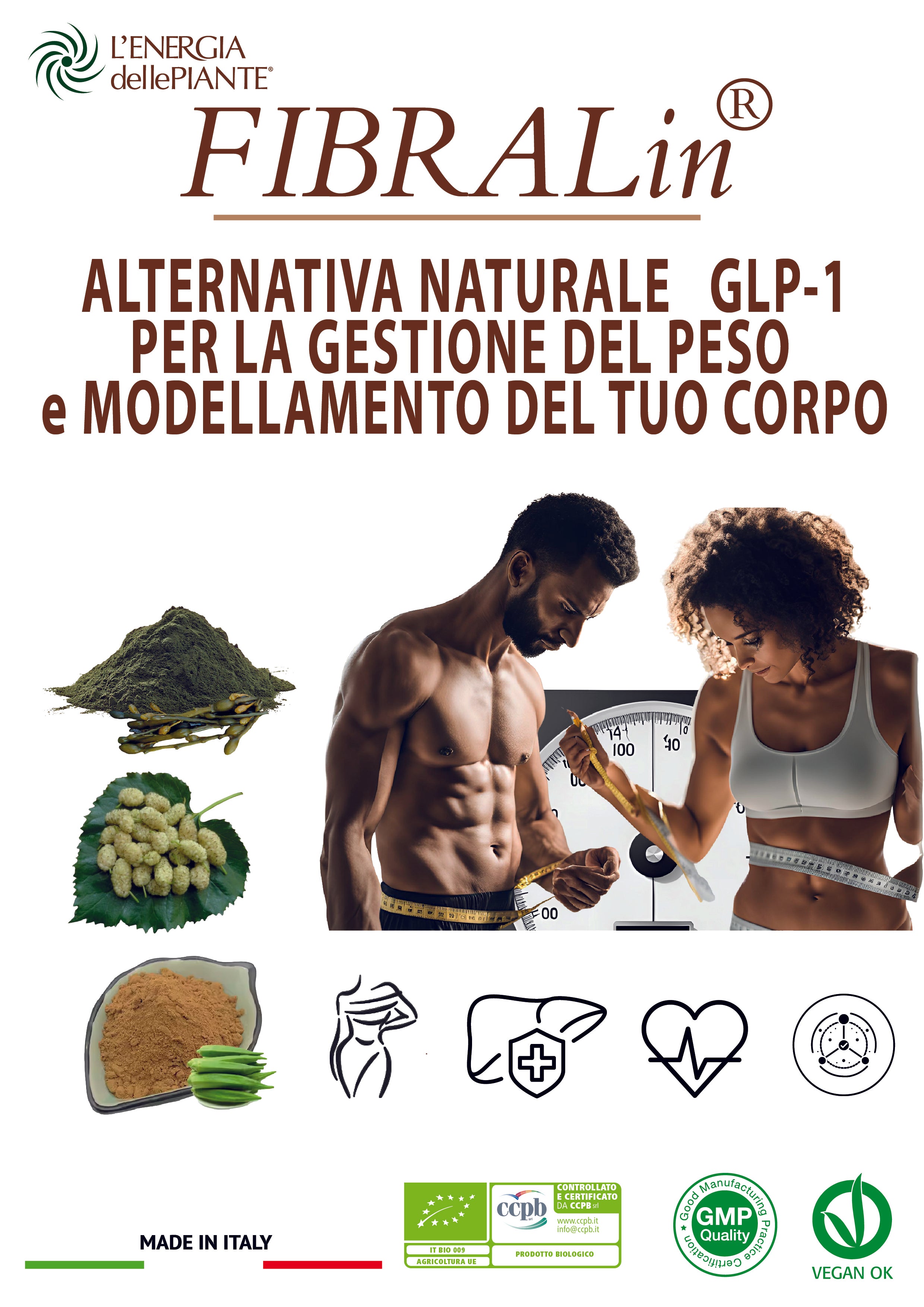 FIBRALIN® SAZIETA' INNOVATIVO FITOCOMPLESSO PER IL CONTROLLO DELL’APPETITO e CONSEGUENTE RIDUZIONE DEL PESO