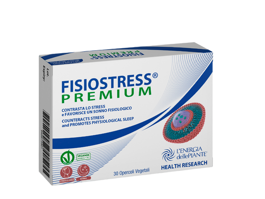 FISIOSTRESS PREMIUM 30 CPS INTEGRATORE INTELLIGENTE CHE CONTRASTA STRESS-ANSIA e INSONNIA